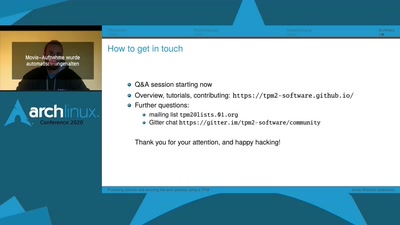 Protecting secrets and securing the boot process using a Trusted Platform Module (TPM)