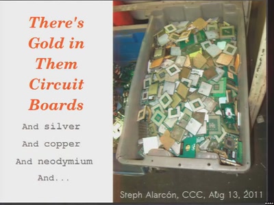 There's Gold in Them Circuit Boards