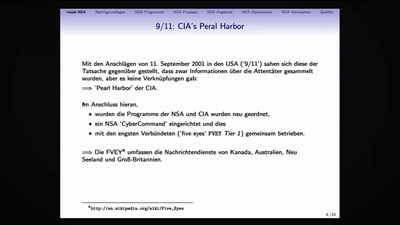 NSA Surveillance aus Prozesssicht