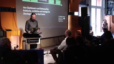 Von Glashäusern und Steinewerfen. Strategische, rechtliche und politische Überlegungen vor dem zurück hacken