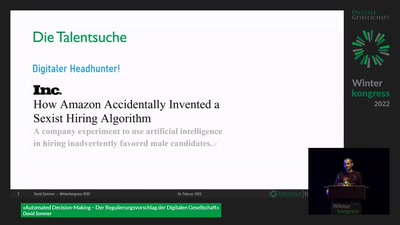 Automated Decision-Making – Der Regulierungsvorschlag der Digitalen Gesellschaft