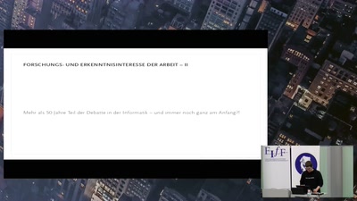 Weizenbaum-Studienpreisvergabe des FIfF