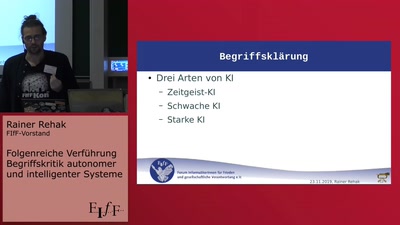 Folgenreiche Verführung – Begriffskritik autonomer und intelligenter Systeme