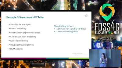 Using FOSS4G in HPC environment