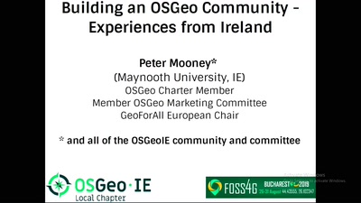 Building an OSGeo Community - Experiences from Ireland