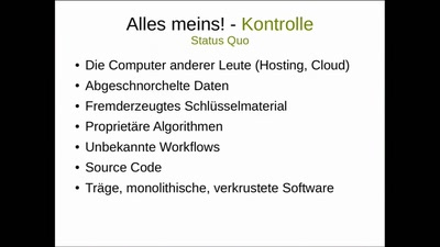 Alles meins!