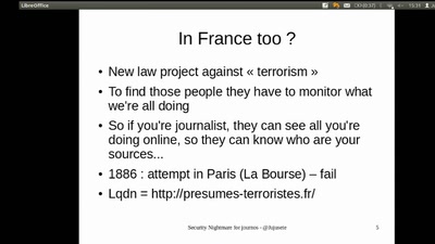 Security Nightmares for Journalists