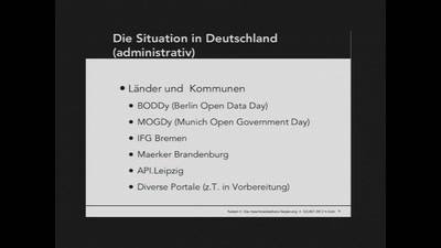 Die maschinenlesbare Regierung