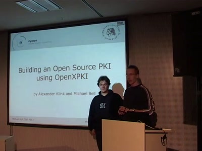Building an Open Source PKI using OpenXPKI