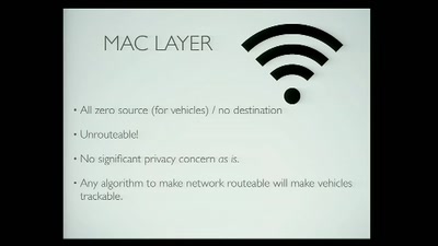 Privacy and the Car of the Future