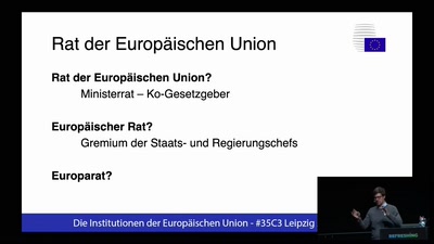 Die EU und ihre Institutionen