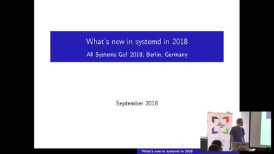 systemd in 2018