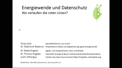 Energiewende & Datenschutz