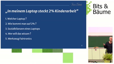 In meinem Laptop steckt 2% Kinderarbeit
