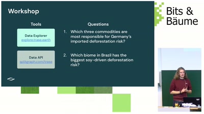 Driving a transition to sustainable trade through data transparency
