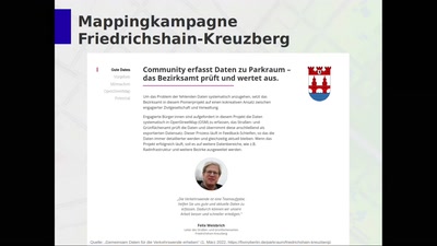 Parkplatzzählung und Parkraumanalysen mit OpenStreetMap