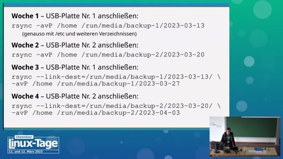 Verschlüsseltes Cloud-Backup mit Linux-Bordmitteln