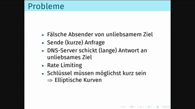 DNS vs. Sicherheit: the long story