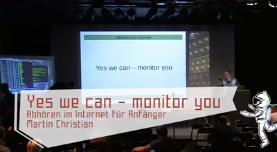 Yes we can – monitor you