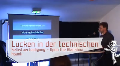 Lücken in der technischen Selbstverteidigung
