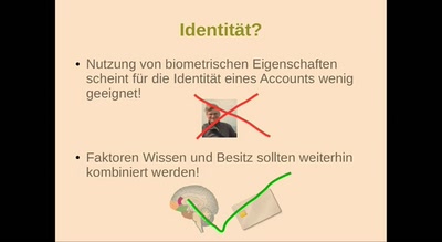 Identität gewährleisten - private Daten schützen