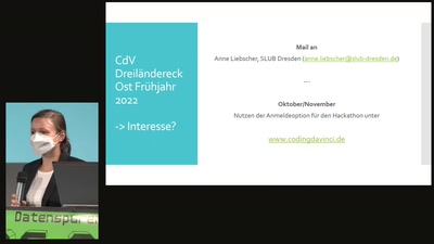 Coding da Vinci &amp; Open Data Camp - aktuelle Hackathons in der Region