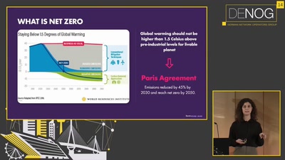 Sustainable operations in the network industry