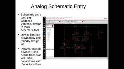 Designing Custom Chips and Sensors and Lab-in-a-Pill Technology