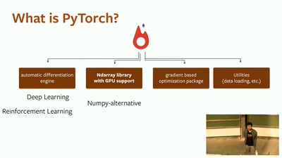 Keynote: PyTorch: a framework for fast, dynamic deep learning and scientific computing