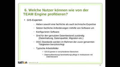 TEAM Engine - Eine Validierungs-Engine für OGC Geodienste und -formate - Wie kann ich von diesem Tool profitieren?