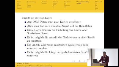 Erfassung der Düsseldorfer Gasbeleuchtung