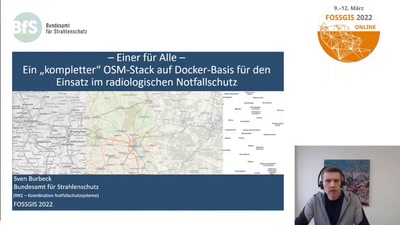 Einer für Alle - Ein „kompletter“ OSM-Stack auf Docker-Basis für den Einsatz im radiologischen Notfallschutz -
