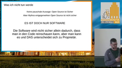 OpenSource sicher entwickeln und betreiben – Prozesse, Anforderung und Tools im Fokus