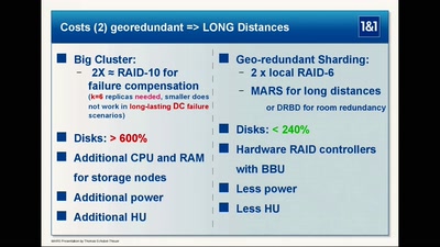 Cost-Efficient Virtual Petabytes Storage Pools