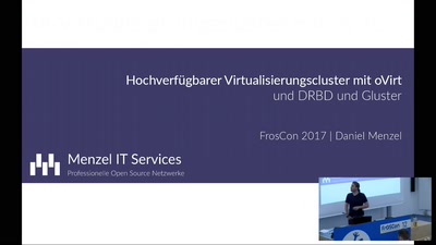 HA-Virtualisierungscluster mit oVirt, DRBD und Gluster