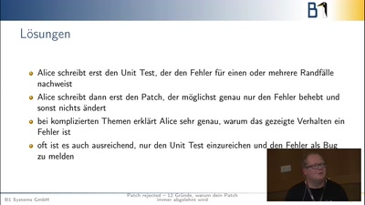 Patch Rejected