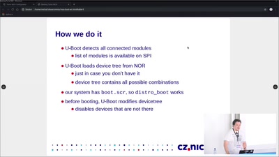 Booting modular open source router
