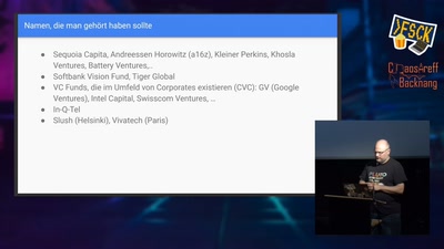 Venture Capital 101 - sind die alle verrückt?