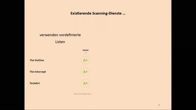 Automatically Assessing Security and Privacy Properties of Web Sites