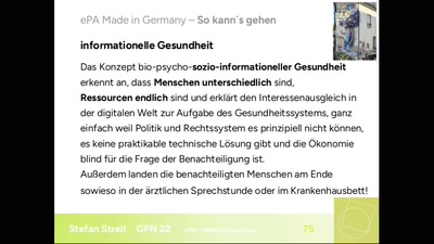 elektronische Patientenakte (ePA)  Made in Germany - Digitalisierung in der Medizin 2024