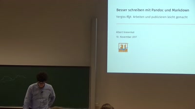 Besser schreiben mit Pandoc und Markdown