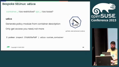 SELinux in ALP