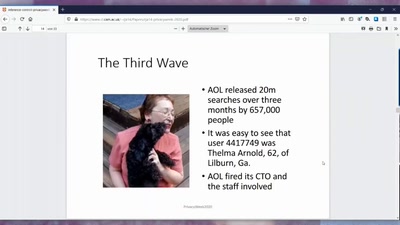 Inference control