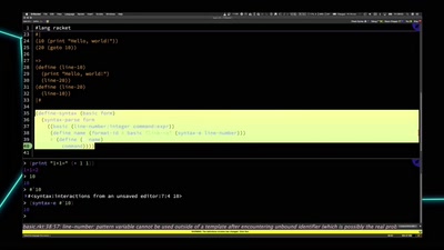 All Programming Language Suck?  Just Build Your Own! – Language-Oriented Programming with Racket