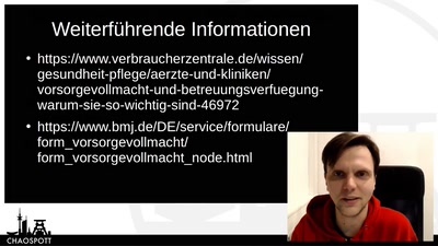 Betreuungsvollmacht, Vorsorgevollmacht &amp; Co