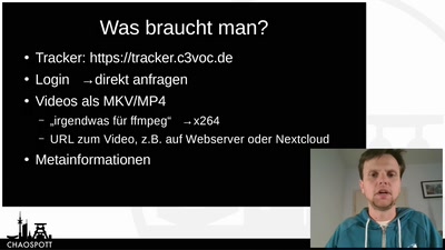 Wie kommt das Video auf media.ccc.de?