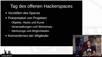 Der Tag des offenen Hackerspaces